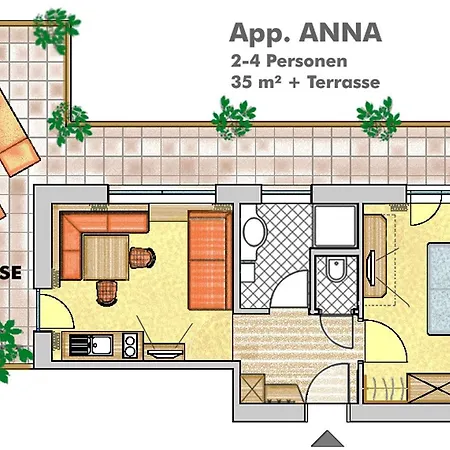 Apparthaus Knauer Apartamento *